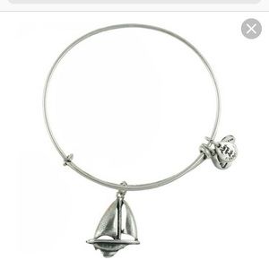 NWT Alex and Ani Sailboat Charm Bangle